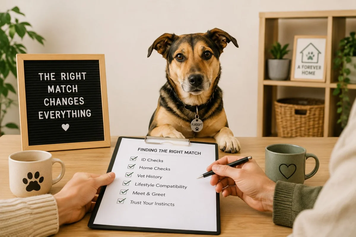 How to Find the Right Match When Adopting or Rehoming a Pet | Furdopt